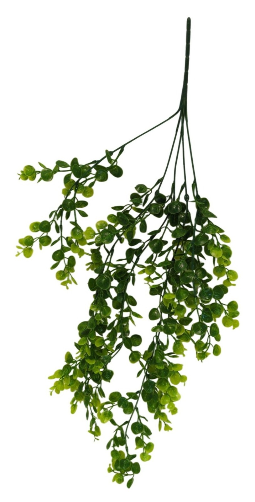 Set of 2 Hanging Greenery Bushes Artificial Boxwood Eucalyptus Hanging Plant Far