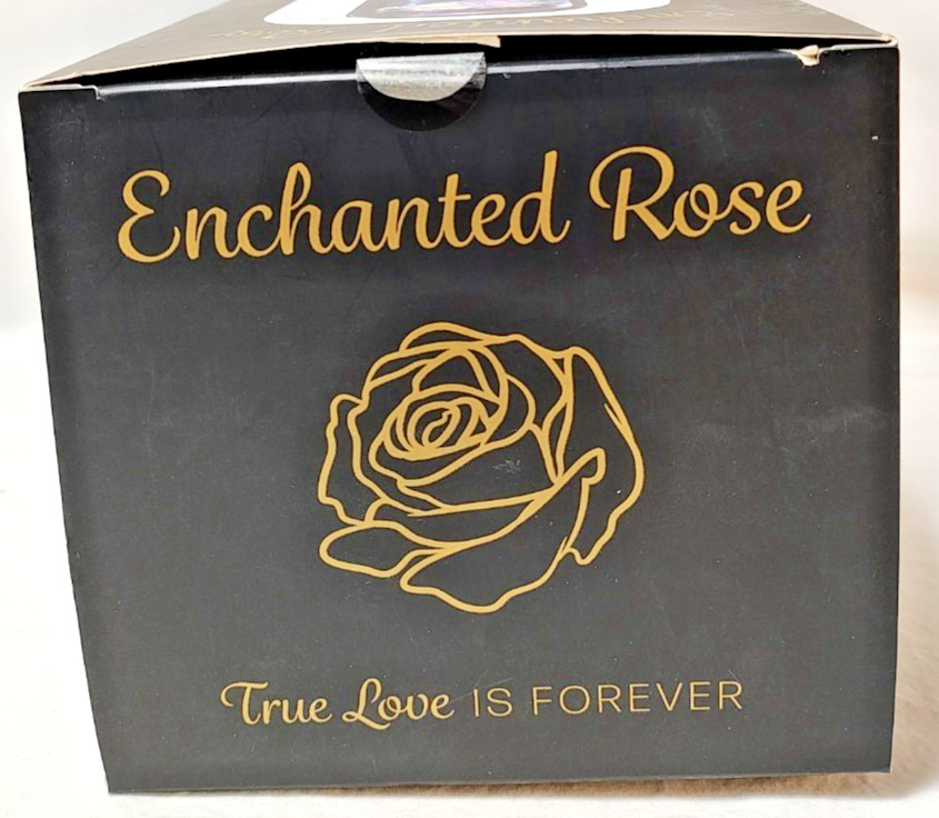 Galaxy Artificial Rose, Forever Enchanted Flowers with Colorful LED Light in