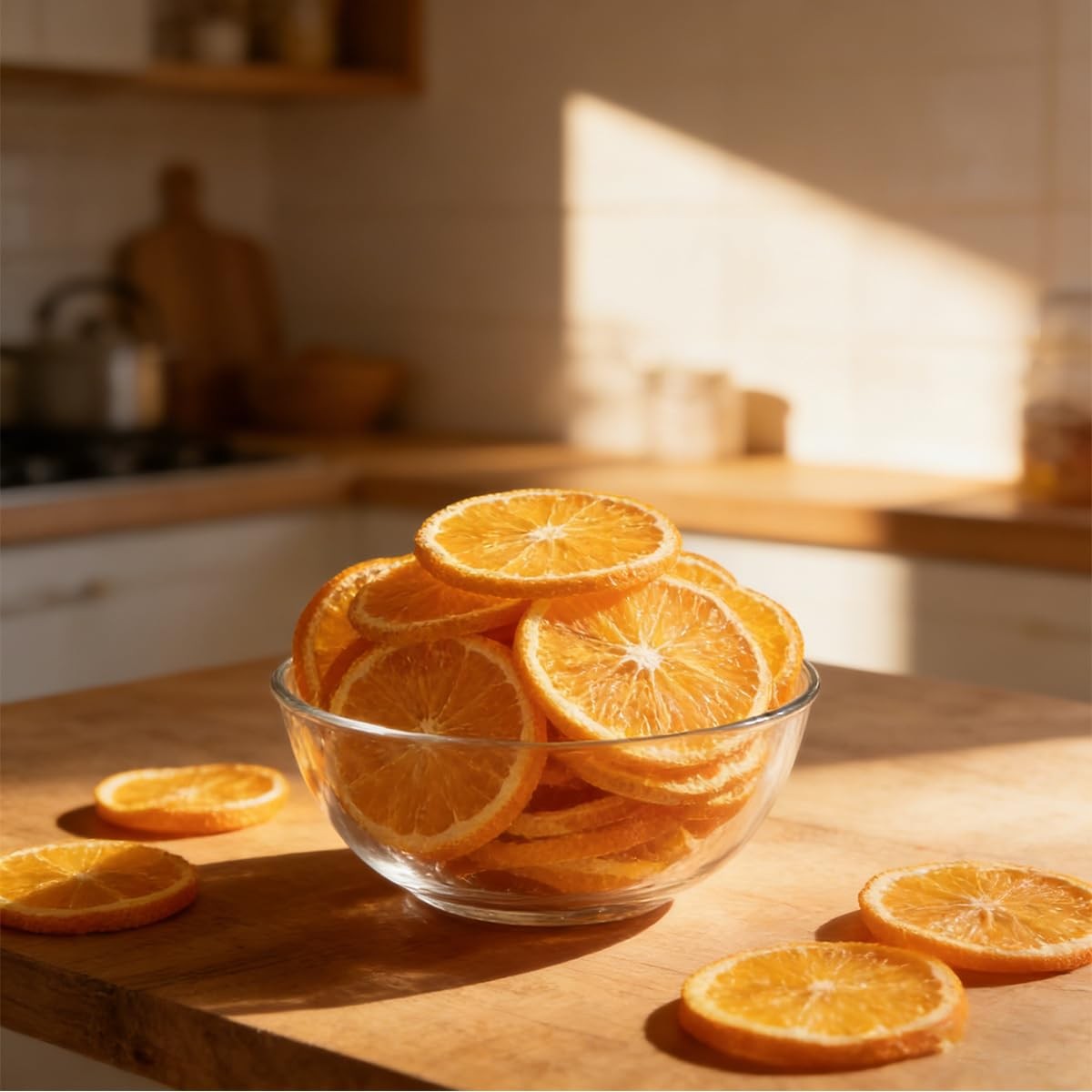 Dried Oranges Slices 17.6oz/500g For Cocktails, Dehydrated Dried Oranges