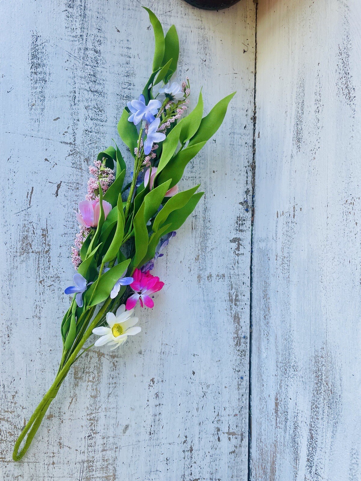 Spring Festival Flower & Herb Spray, 30”