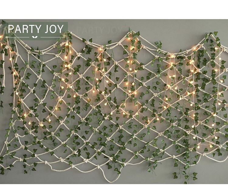 artificial ivy wall 84ft 12 strands