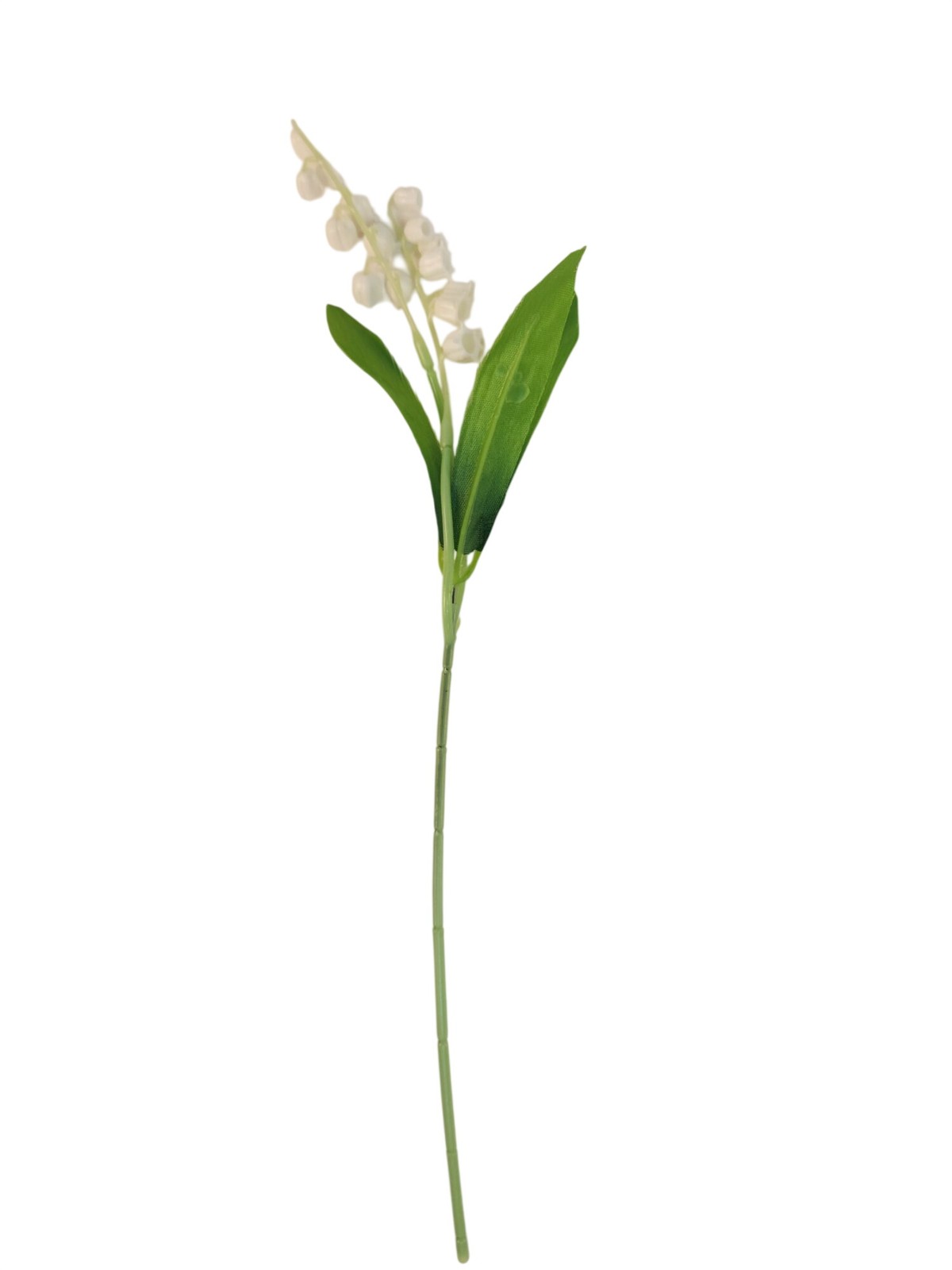 Artificial Lily Of The Valley Flowers 8 Stem Bunch Faux White Floral Bouquet Rea