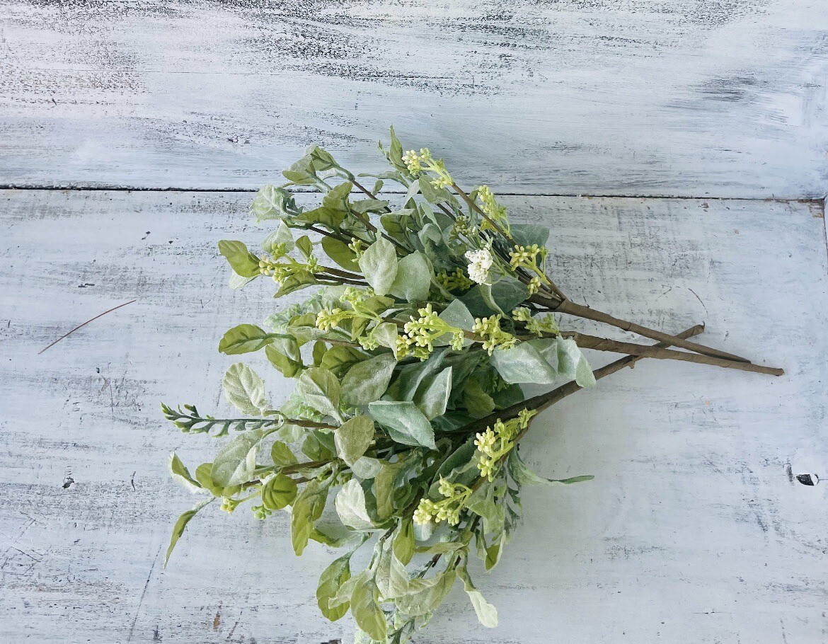 Mixed Lamb’s Ear Pick, 17” 1 Stem