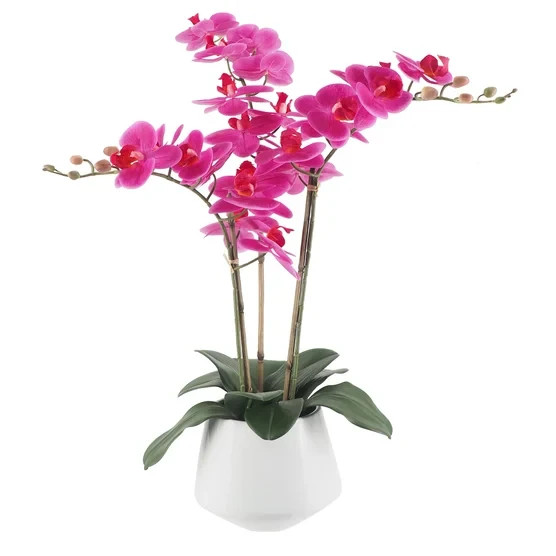 Beaumont Designs 3-stem Artificial Orchid – Pink – 1594010 – 1356615 – 1518077