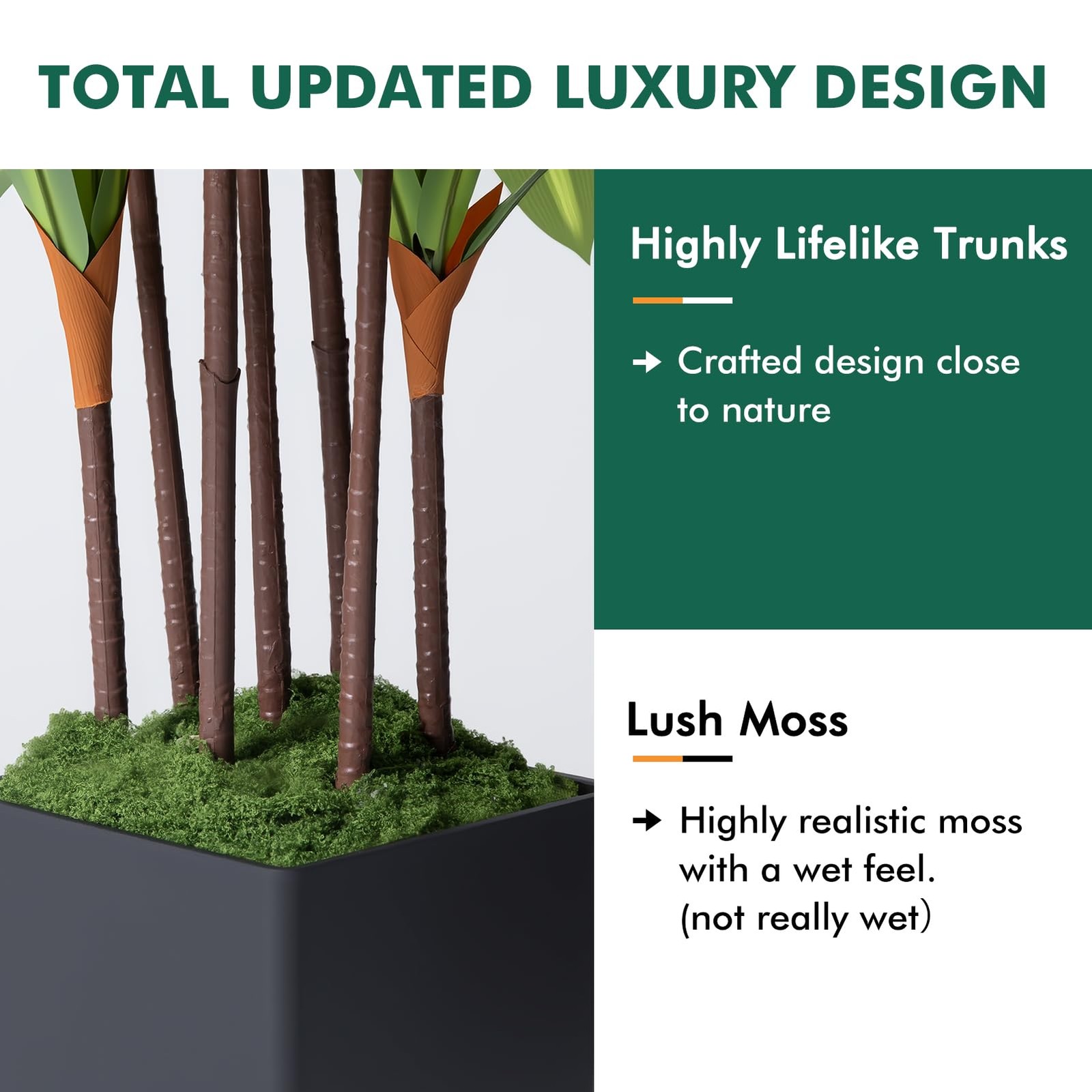 NOVAROOT 6FT Tall Olive Trees Artificial Indoor Faux Natural Wood Trunk Lifeli