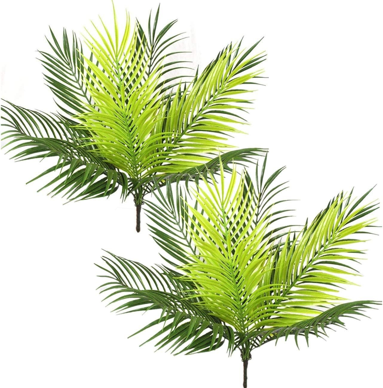 Elegant 20-Inch Artificial Palm Tree – UV Resistant Faux Tropical Plants, 2 Pack
