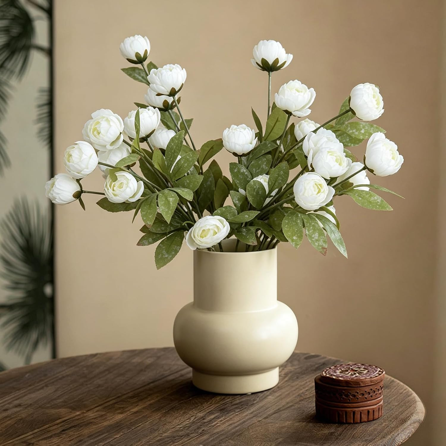 6 Pcs Faux Peonies Artificial Flower 29 Inch Artificial Flowers Bulk Silk Fake B