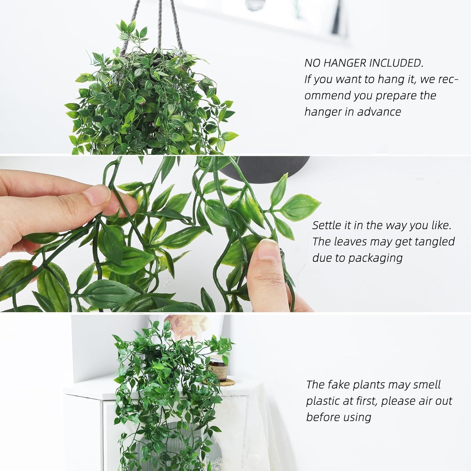 Small Potted Artificial Plant Green Waterproof Decor for Indoor Outdoor Spaces