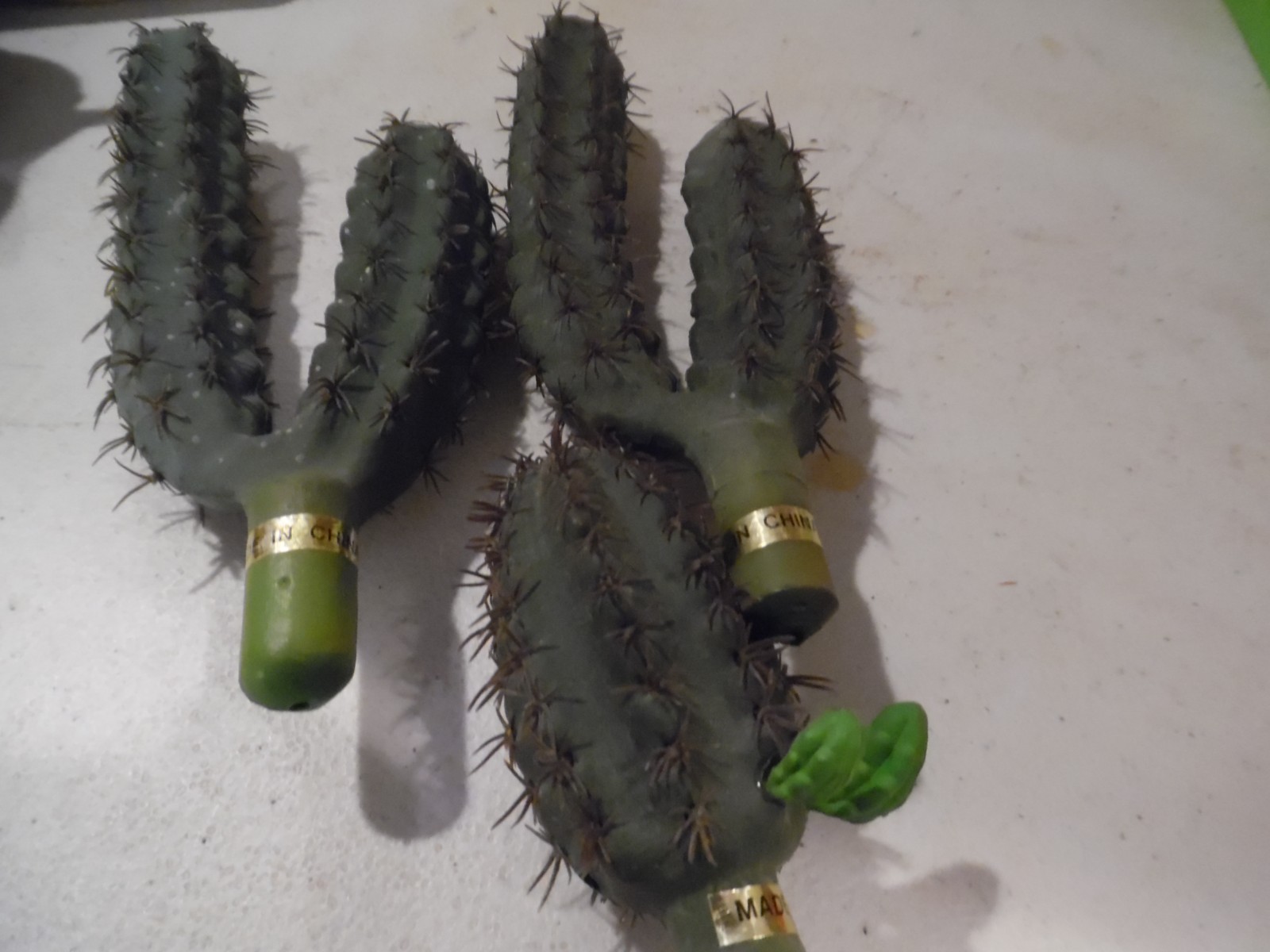 3 Piece real look fake cactus saguaro southwestern decor