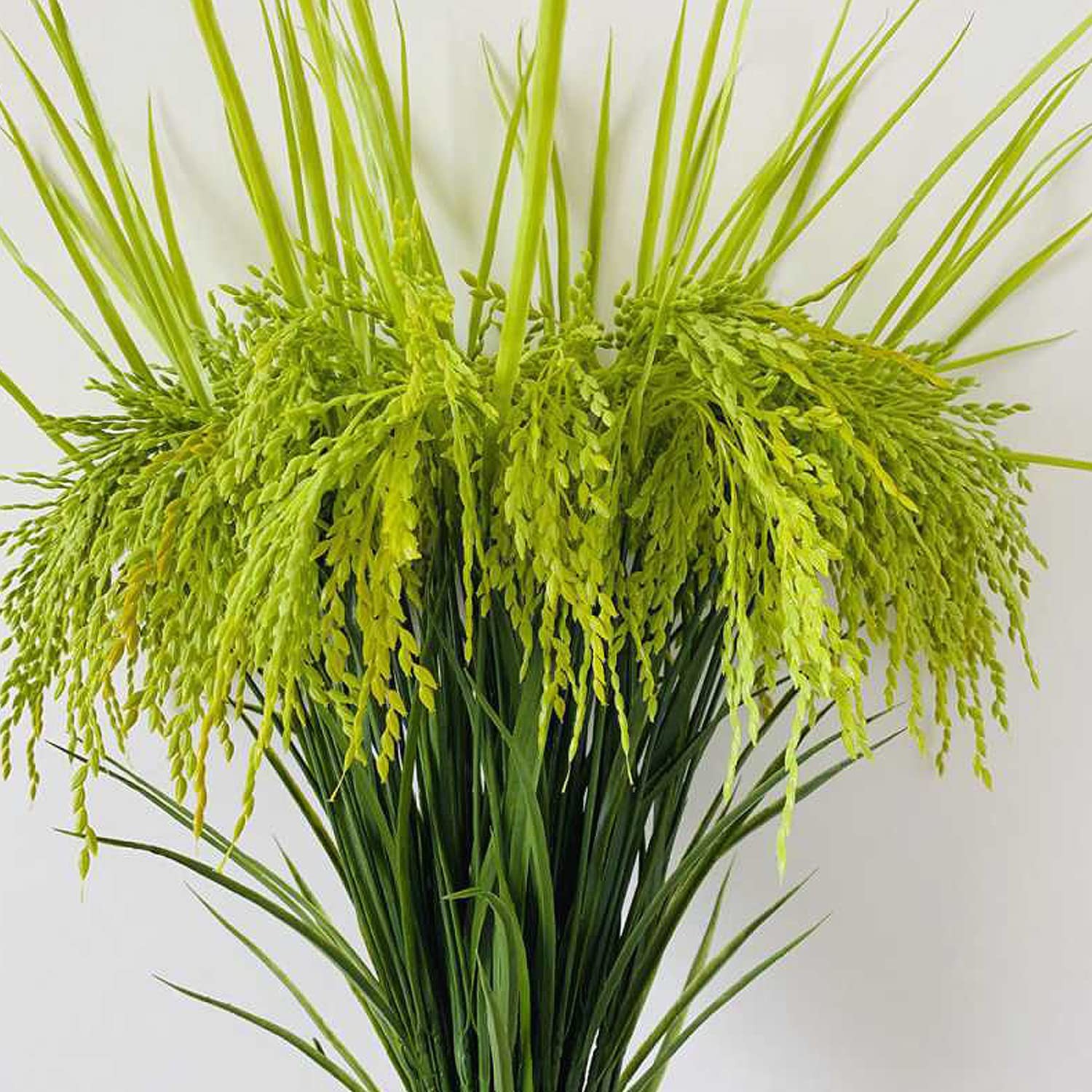 Fake Grain Paddy Ear of Rice Plant Green Plants Artificial for Home Decoratio…