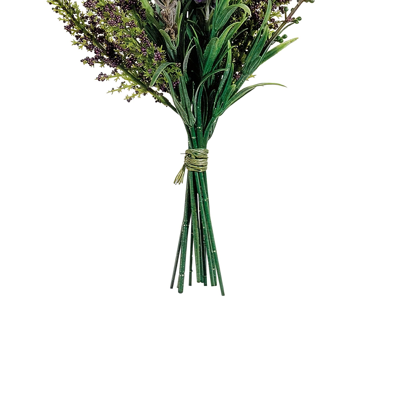 Allstate 11.5″ Lavender Bundle Artificial Floral Half Bouquet