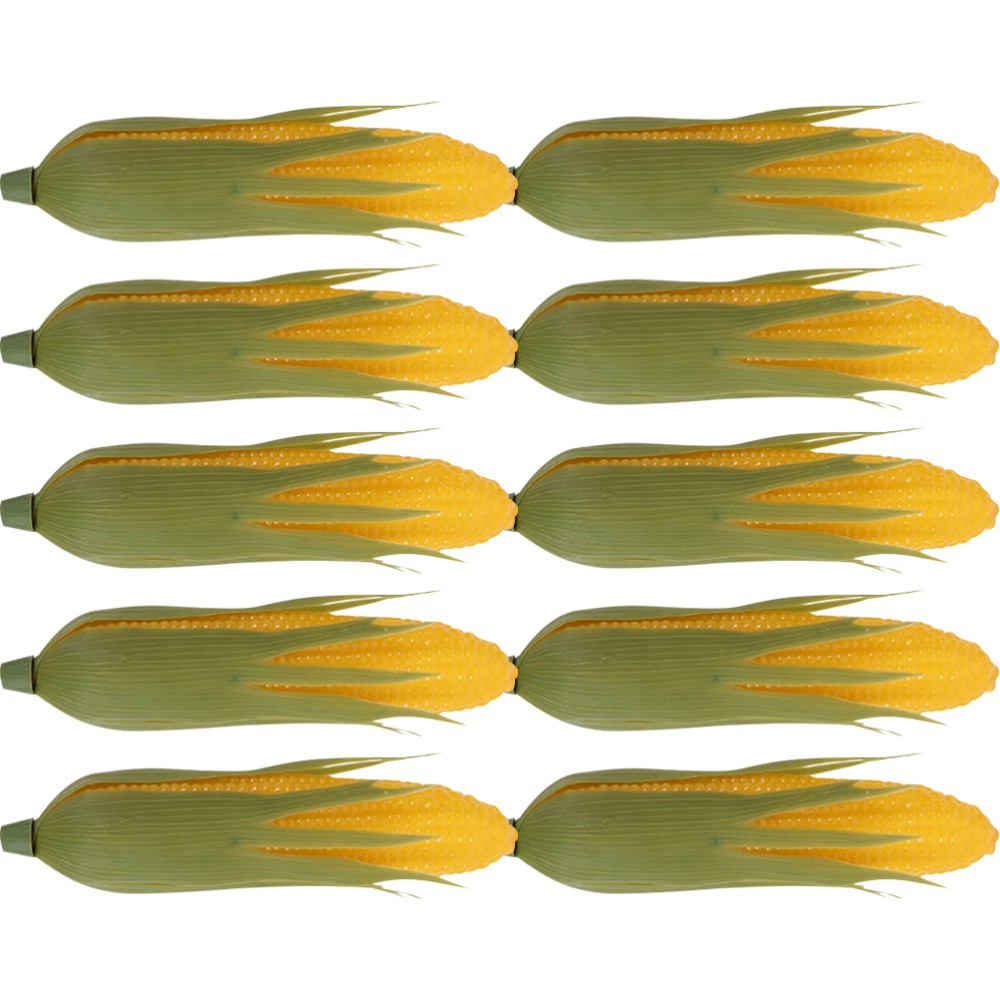 10 Pcs Artificial Corn Ornament Fake Prop Photography Props Faux Food