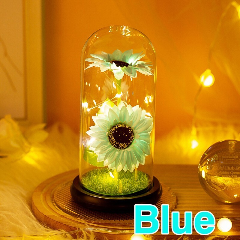 Sunflower LED Light gifts ornament decoration landscape night light Holiday gift