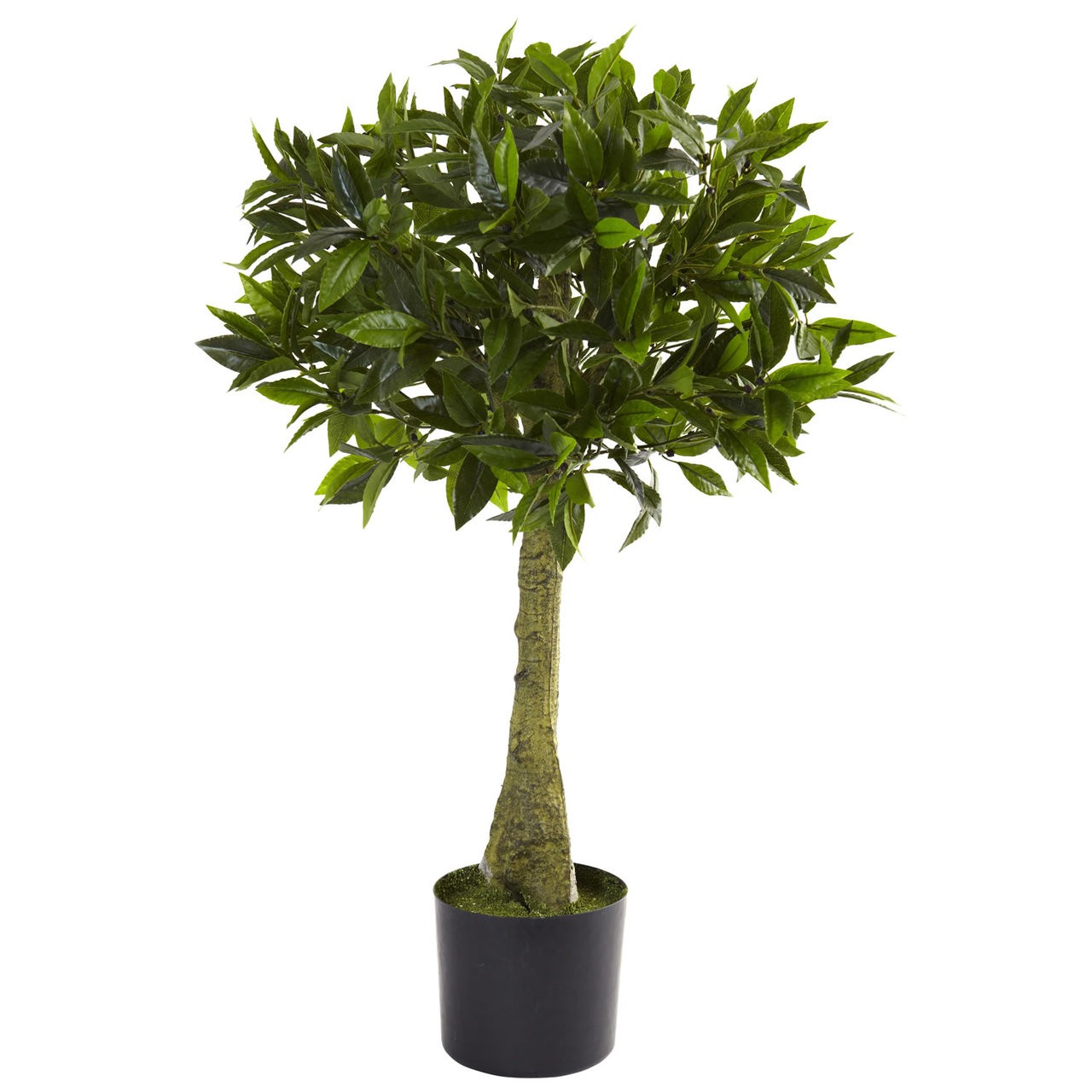 3′ ARTIFICIAL FAKE TOPIARY BAY LEAF TREE – OUTDOOR UV RESISTANT