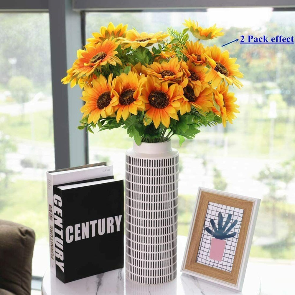 Artificial Sunflower Daisies Garden Wedding Party Decor Home Decorations