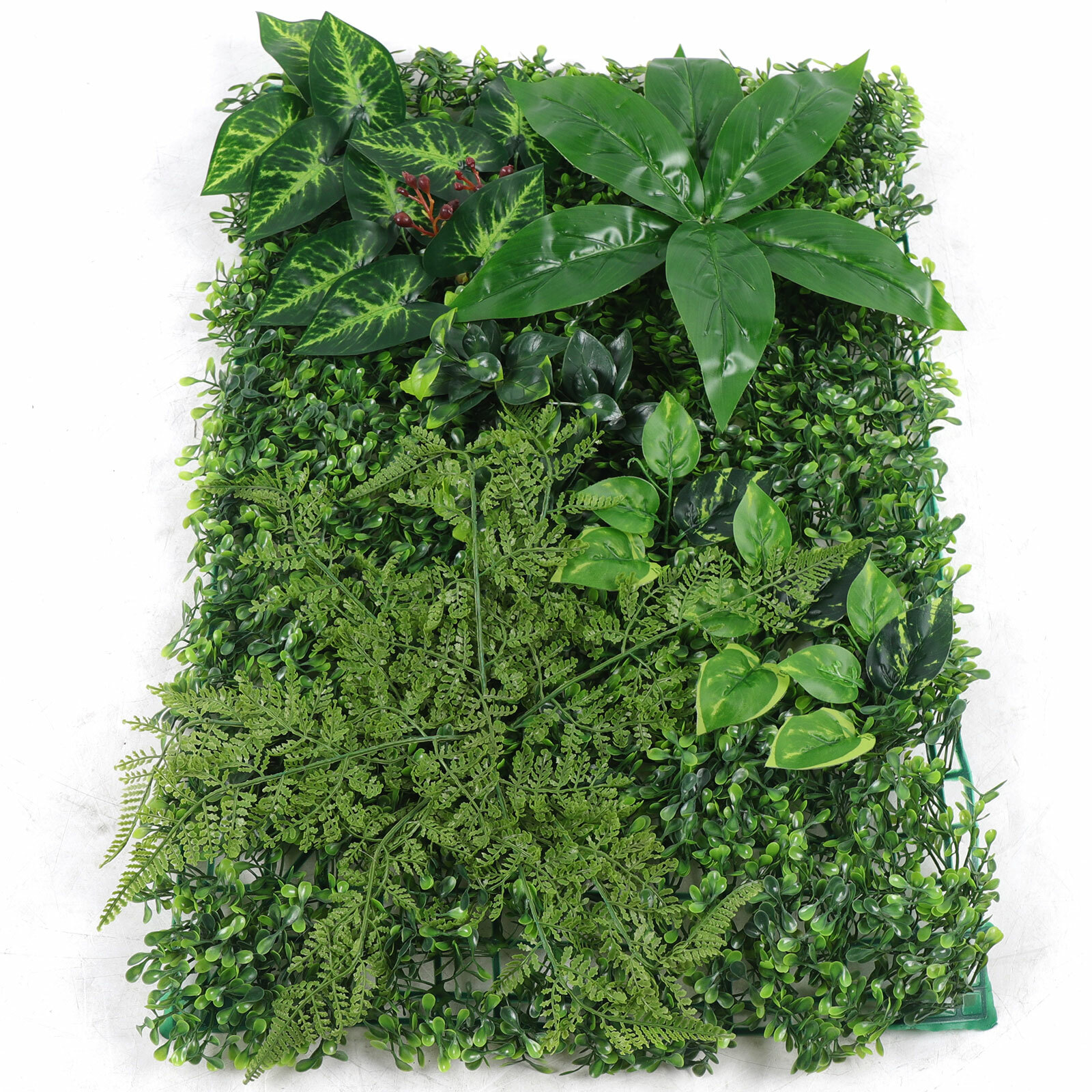 Plant Artificial Mat 9/12PCs Greenery Wall Hedge Grass Fence Foliage Panel Decor