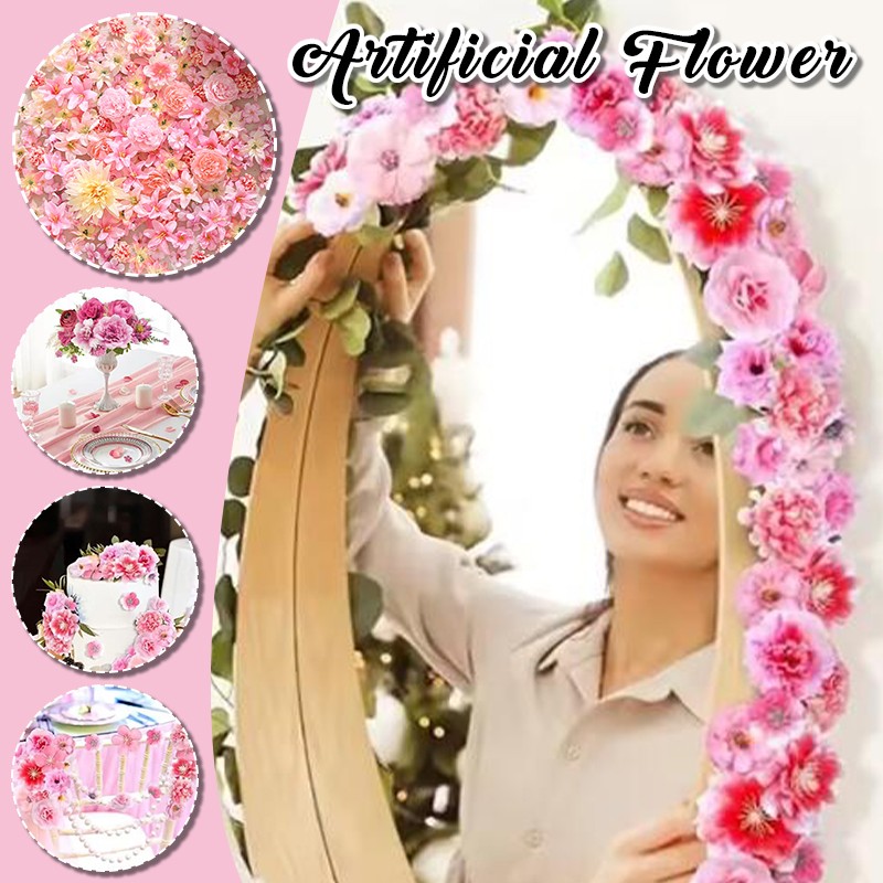 Mix Artificial Flowers Rose Wedding Valentine’s DIY Craft Gifts Home Decor NEW.