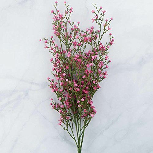 Hues of Pink Artificial StarFlower Berry Bush for Floral