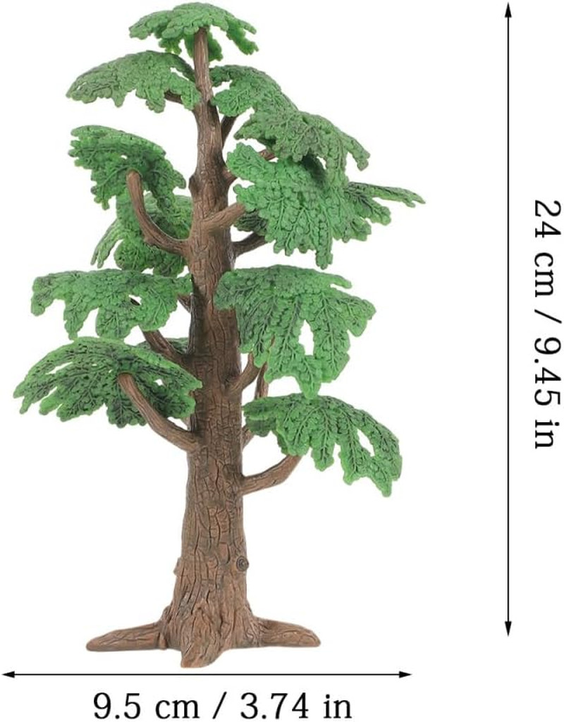 Model Trees Fake Cypress Miniature for DIY Sand Table Scenery Dollhouse