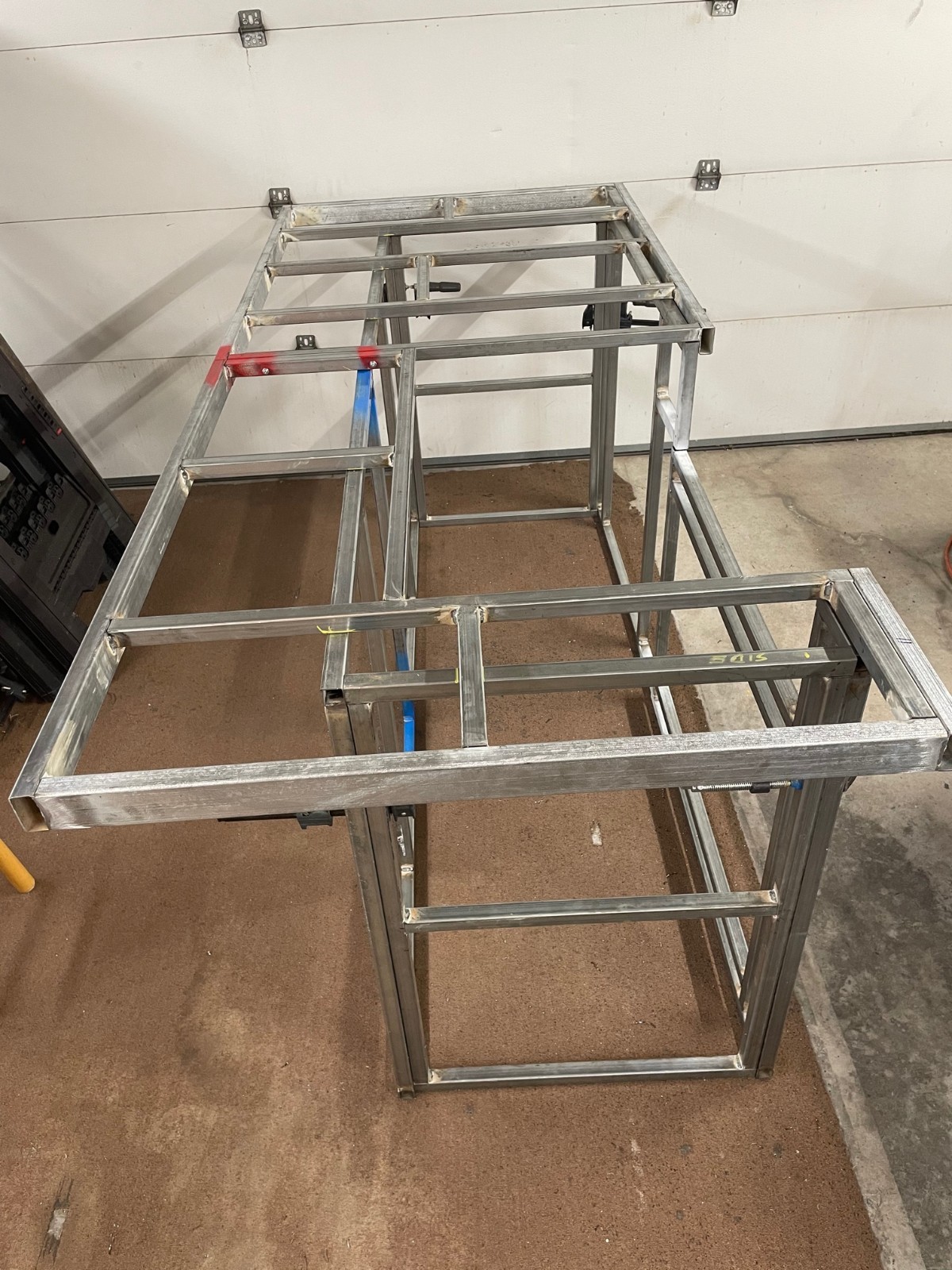 BBQ Island frame kit DIY 7′