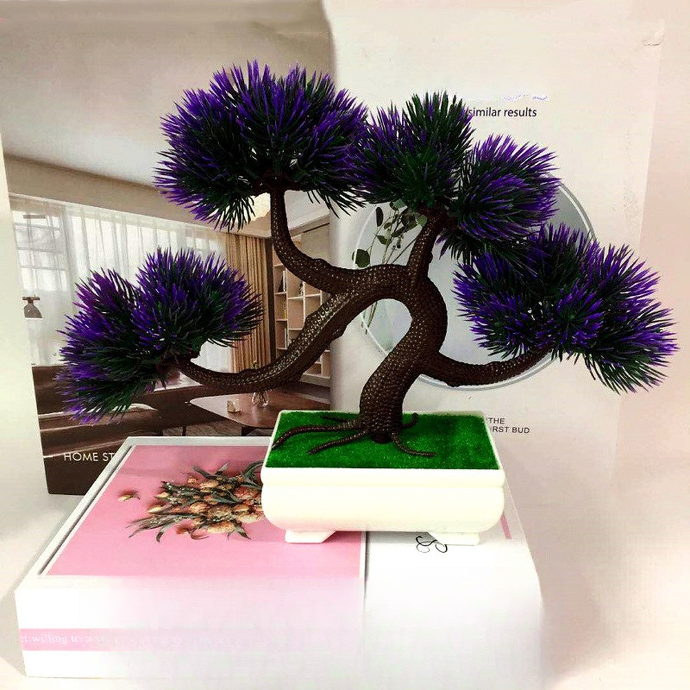 Easy Care Artificial Dragon Claw Pine Bonsai for Modern For Home Decoration