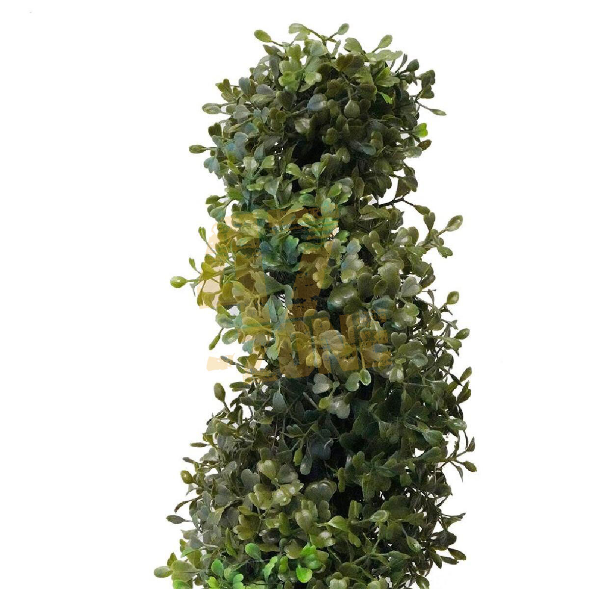 Spiral Boxwood Topiary Green Gray Artifical Indoor Outdoor Garden Home Decor