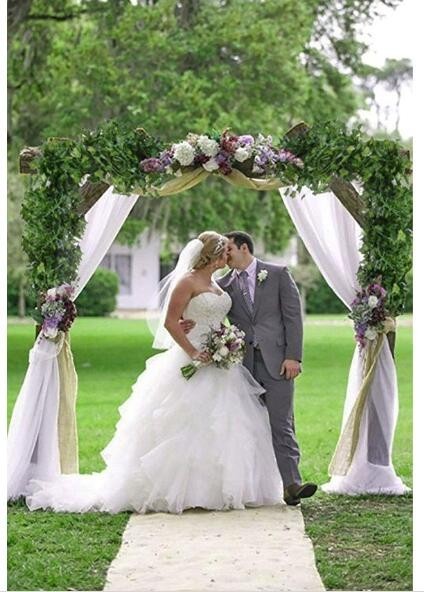 12 Strands Artificial Ivy Garland – 84Ft Fake Green Vines for Wedding Party, Wal