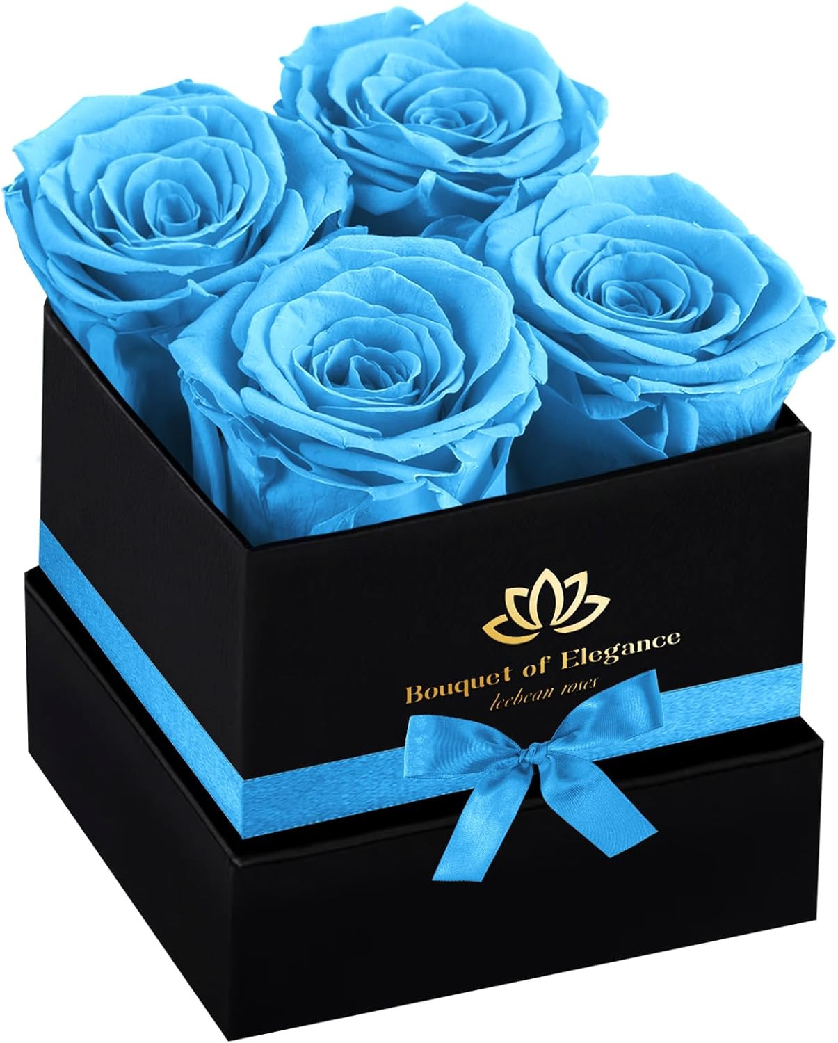 16 Forever Preserved Roses in a Box,Real Preserved Flowers,Mothers Day Flowers,P