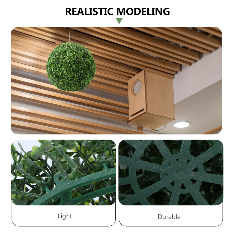 2 PCS Simulated Milano Ball Decorative Balls for Home Hanging Flower