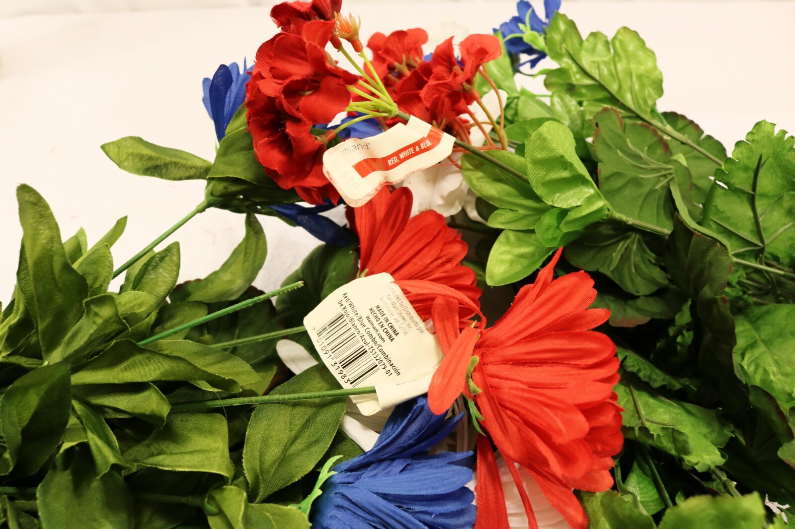 Artificial Flowers Large Lot Various Types & Colors + 6 Vases Read Description