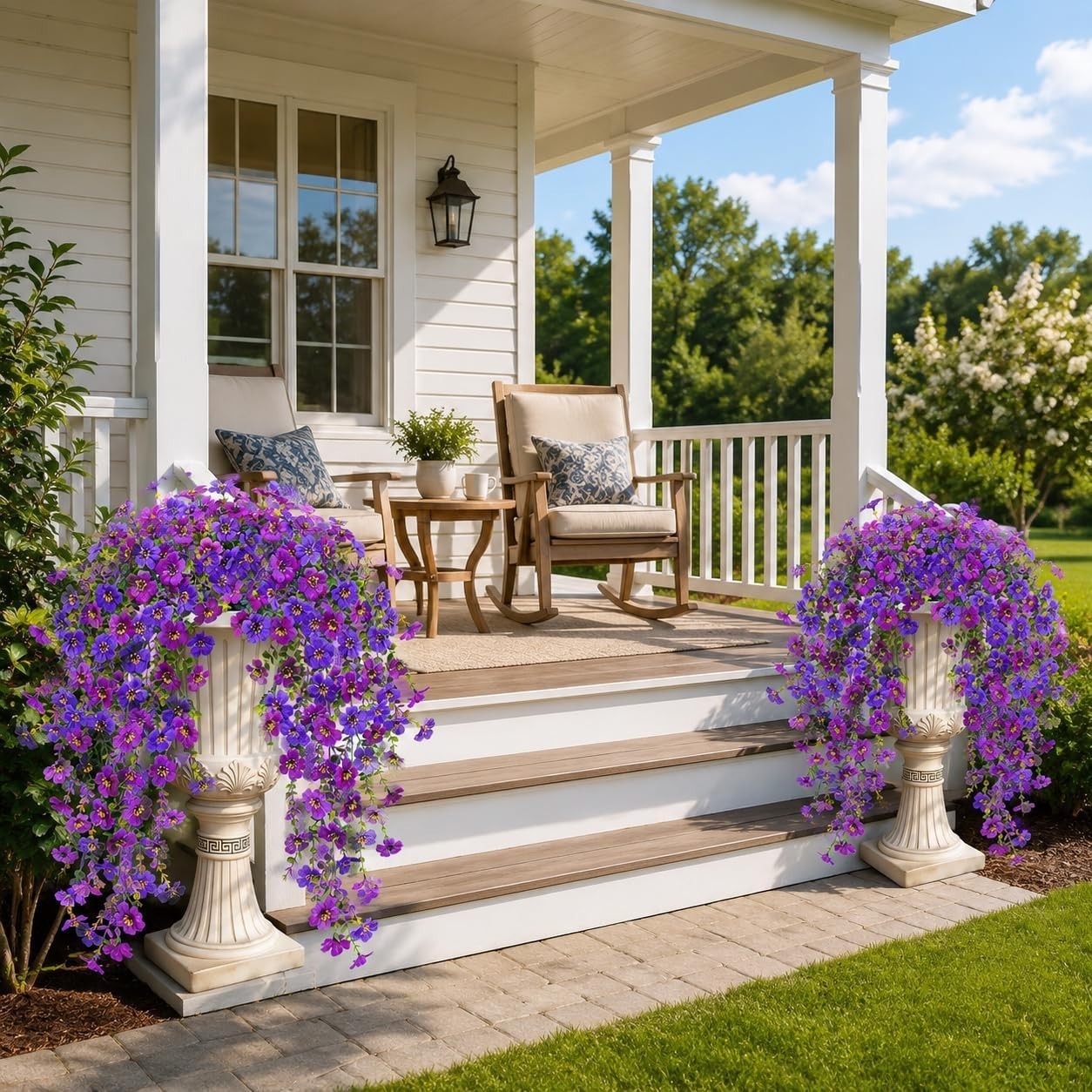 Lightweight UV Resistant Flowers – Two Bunches for Stunning Spring Arrangements