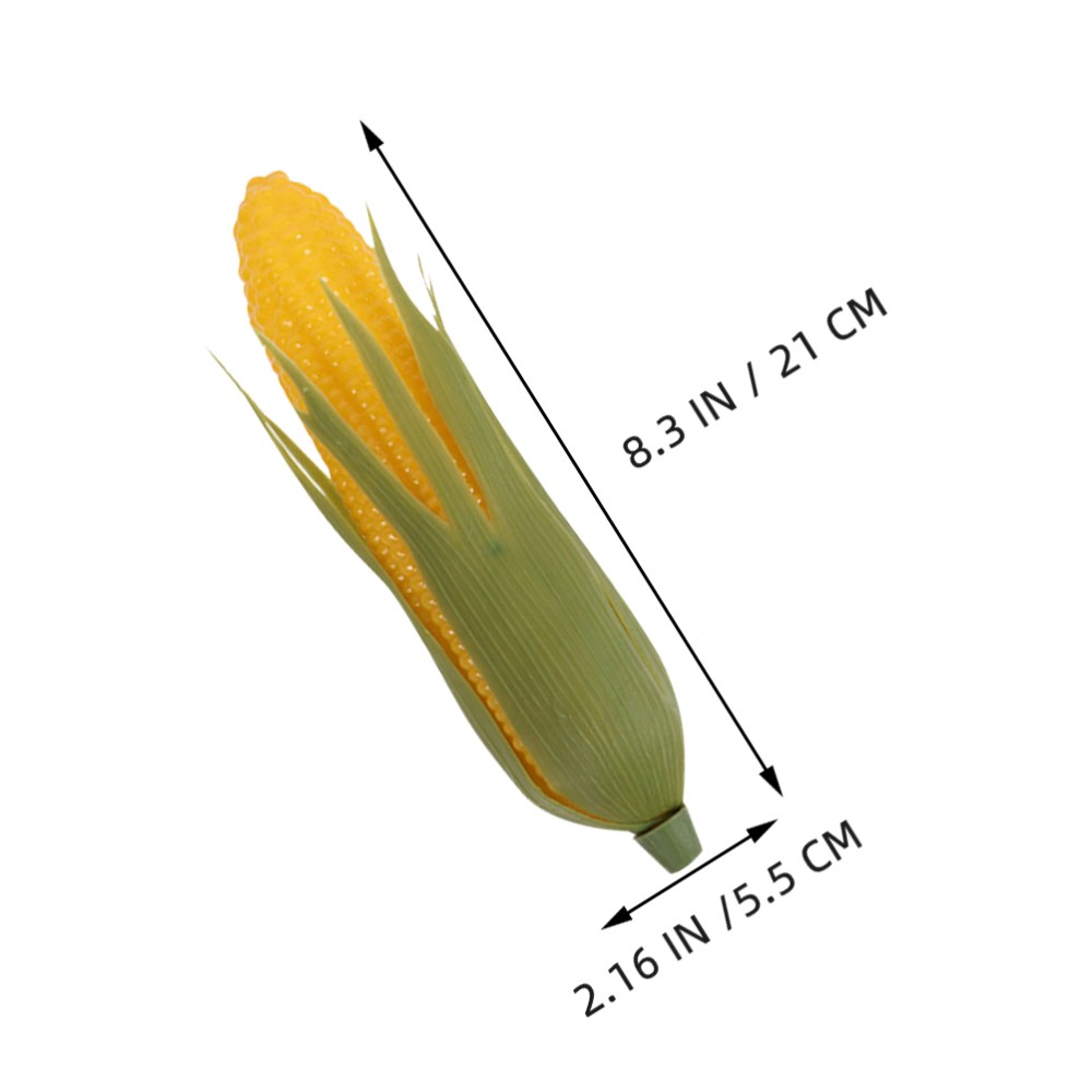 10 Pcs Artificial Corn Ornament Fake Prop Photography Props Faux Food