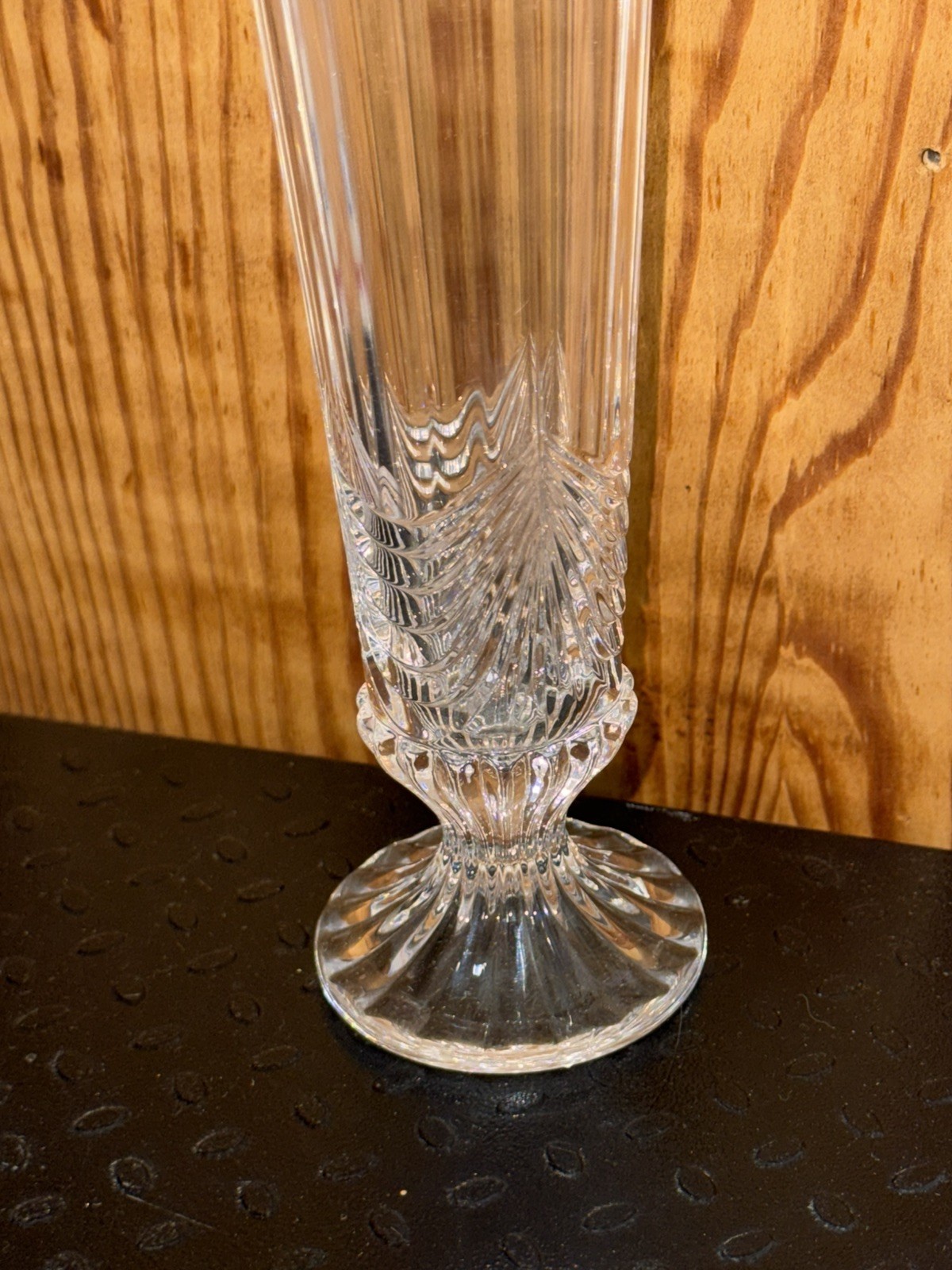 Bud Vase RCR Royal Crystal Rock 6.7 in. “Aurea” Vintage 80´s