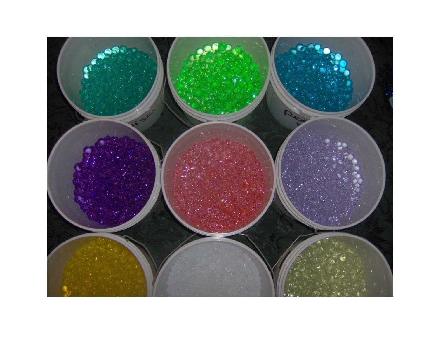 Water Beads ,Water Absorbing Gel Crystals,Centerpiece Decor -35 Different Colors