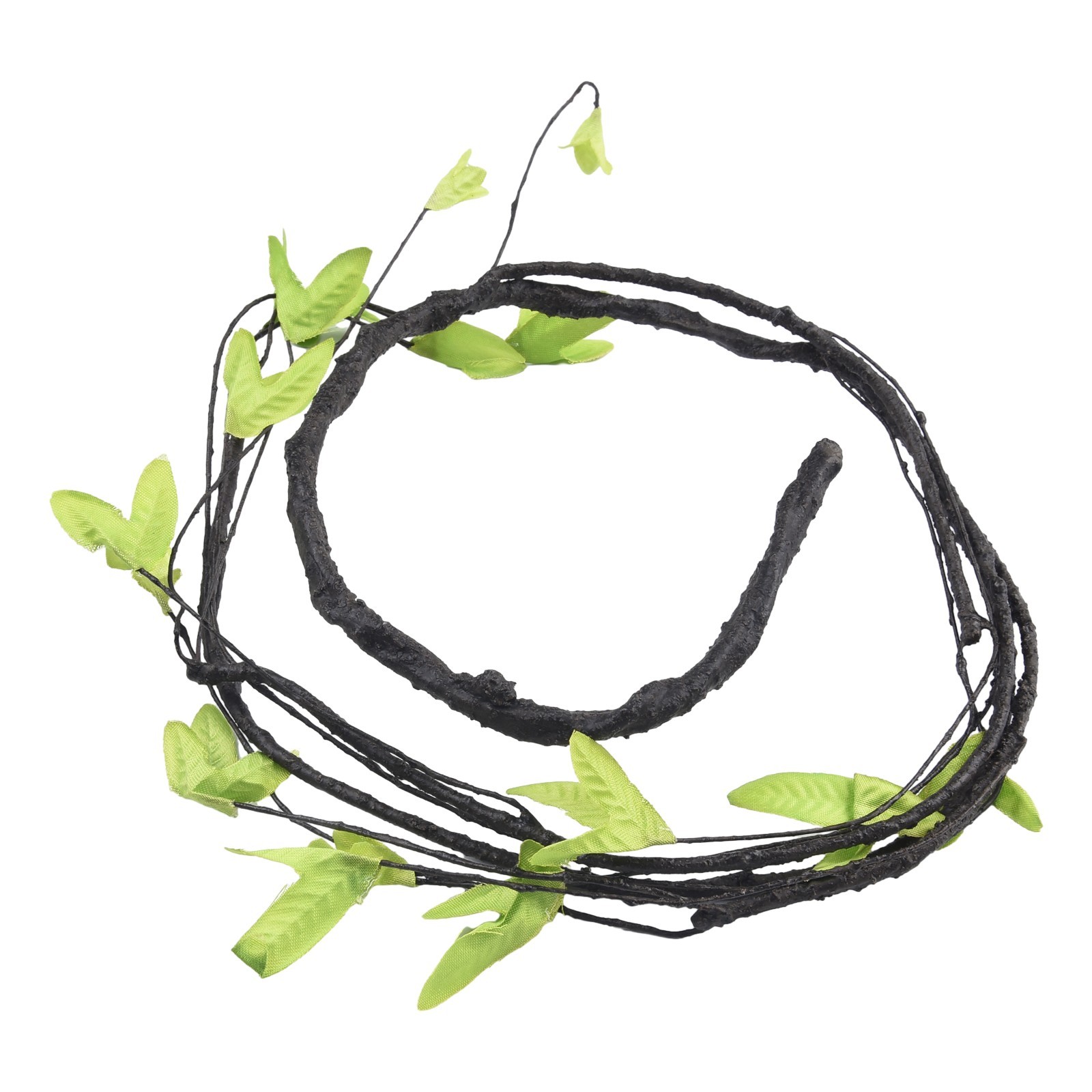 Artificial Fake Plants Green Leaf Tree Branch DIY Vine Hanging Home Garden Decor