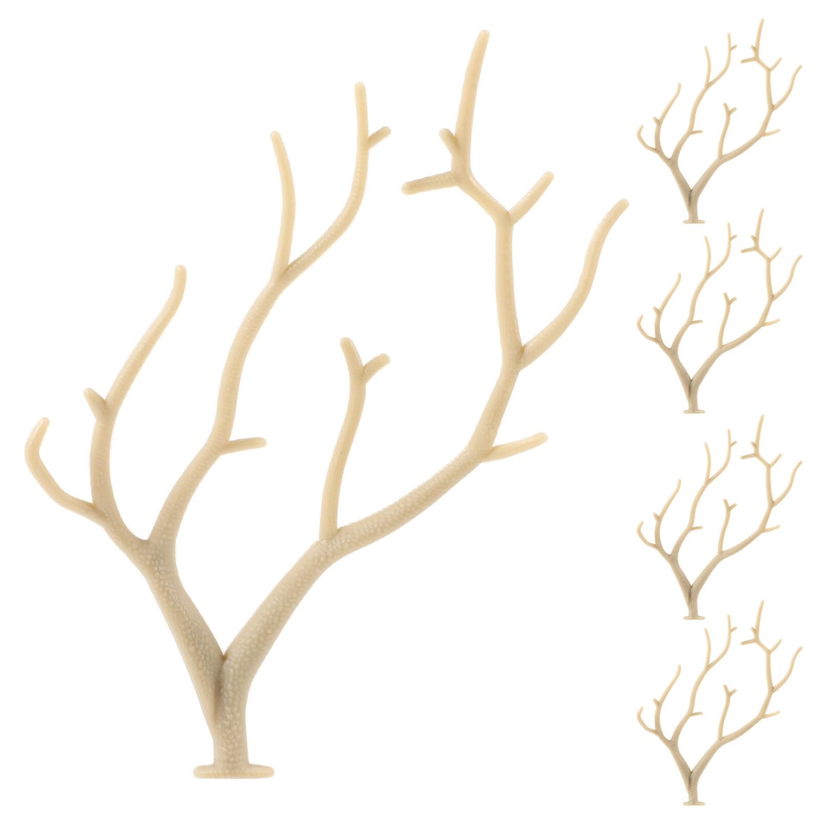Artificial Antler Branches 10 PCS Plastic Twigs Christmas Snowman DIY Crafts