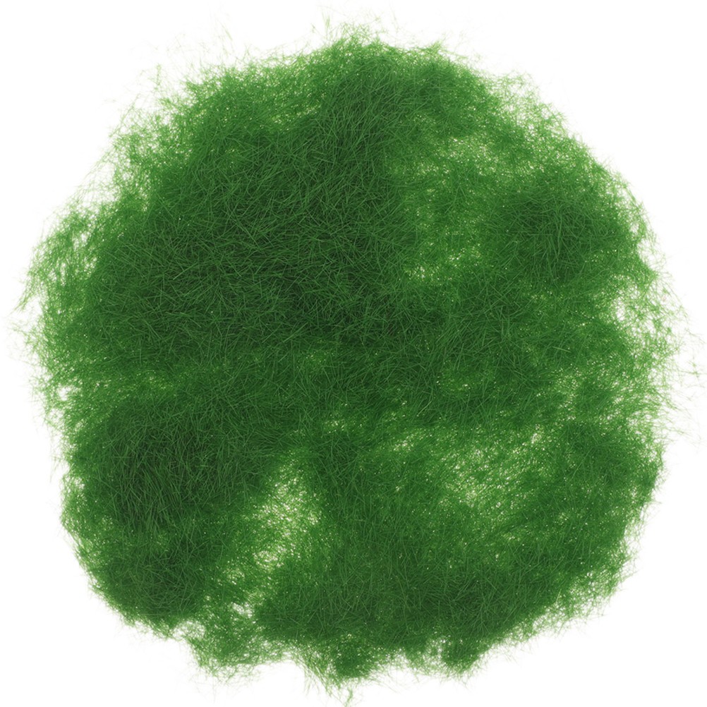 1 Pack Reusable Nylon Faux Moss for Fairy Garden Miniature Model Green Decor