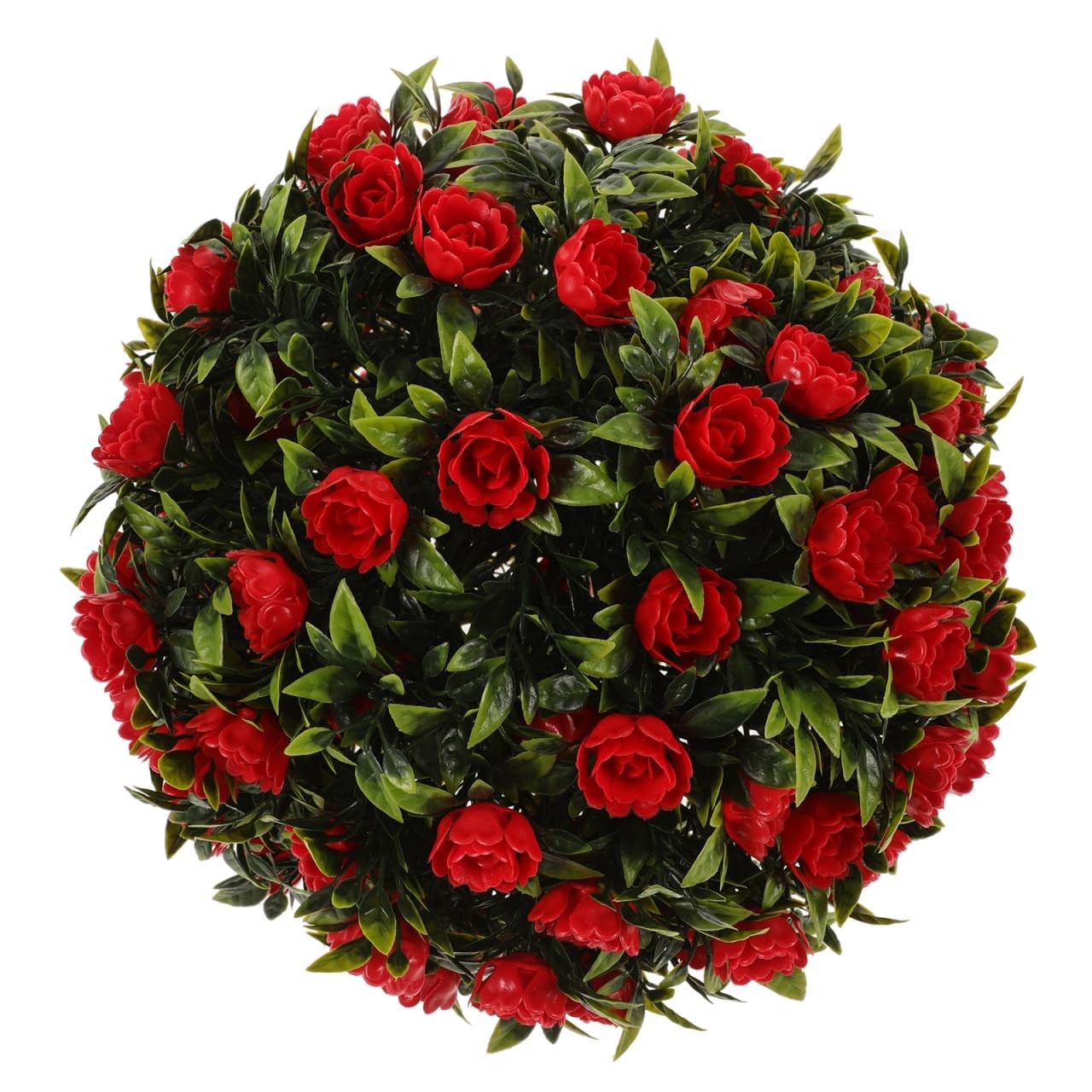 Artificial Topiary 8.66In Decorative Round Greenery Sphere for Wedding Home P…