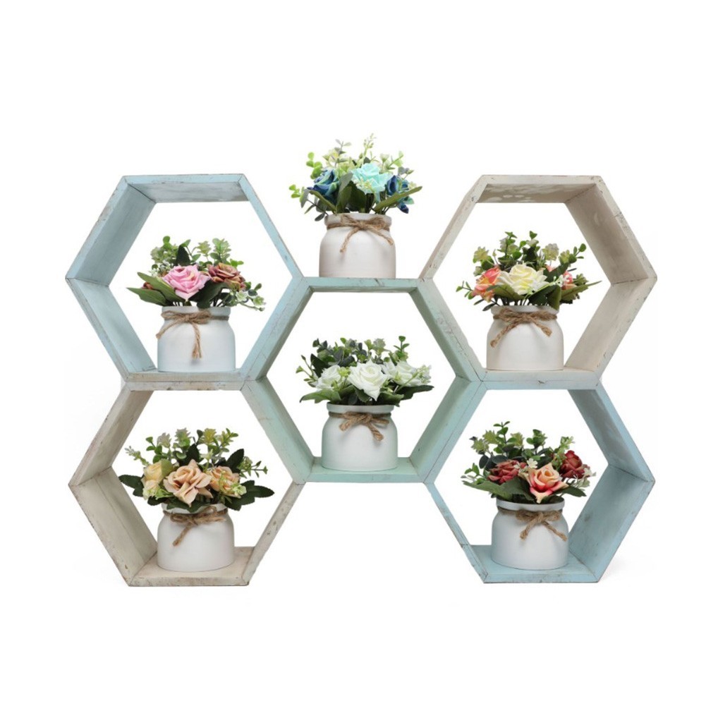 Silk Rose Eucalyptus Camellia Artificial Flowers Potted Plant Nordic Home Office
