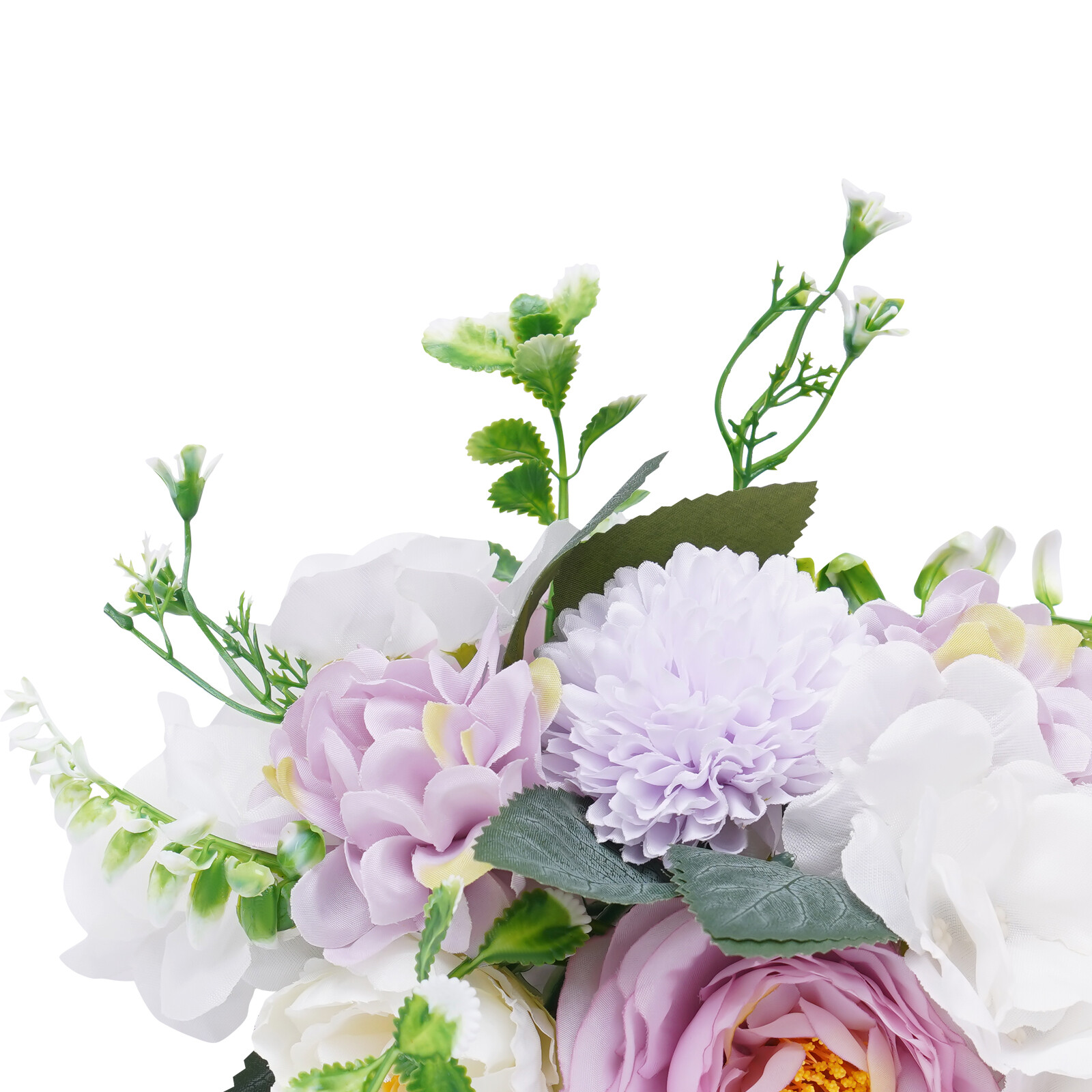 10 Set Artificial Hydrangea Camellia Flowers Silk Bouquet Party Wedding Decor