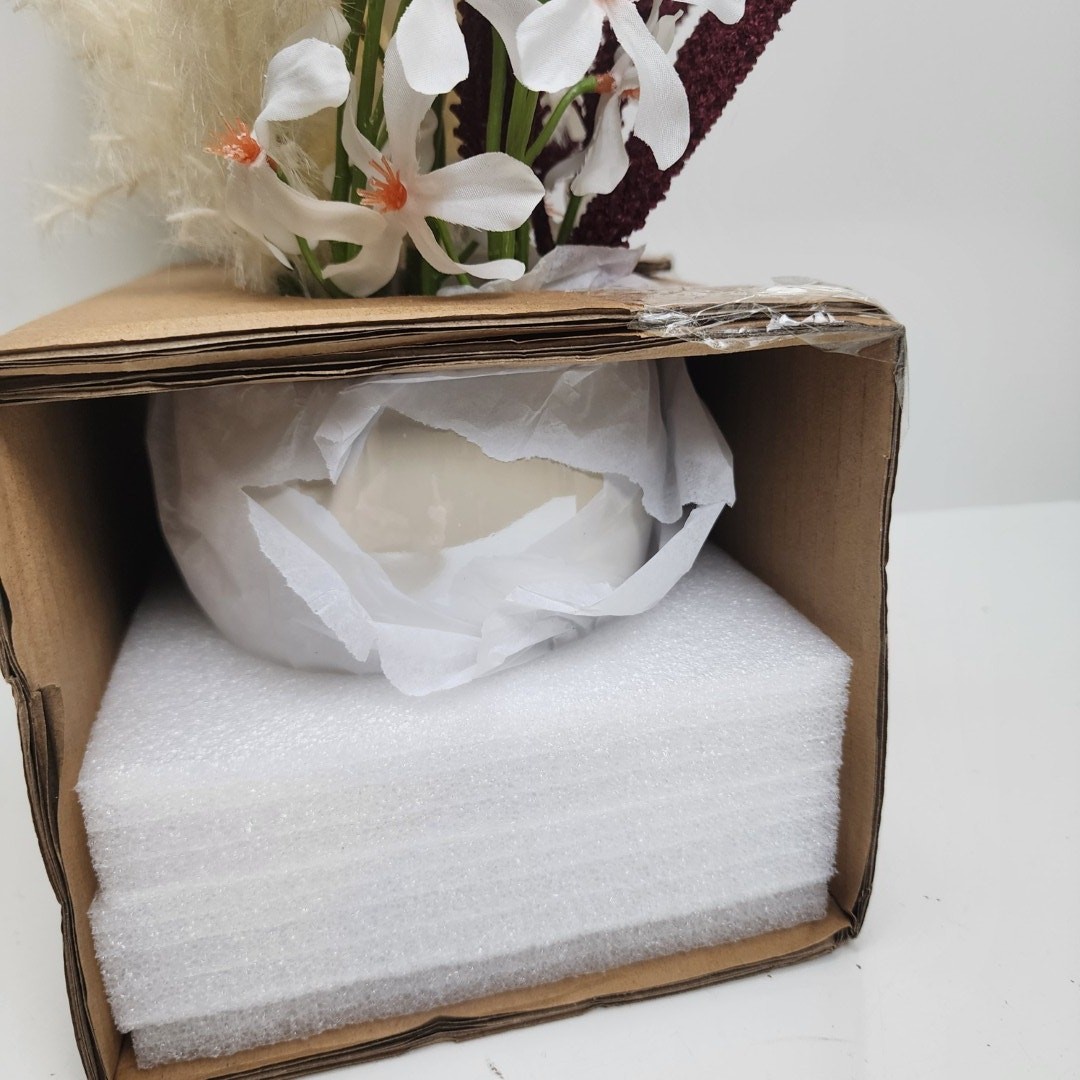 Target Threshold Cream Floral Luxe Arrangement Tabletop Placement Indoor Only
