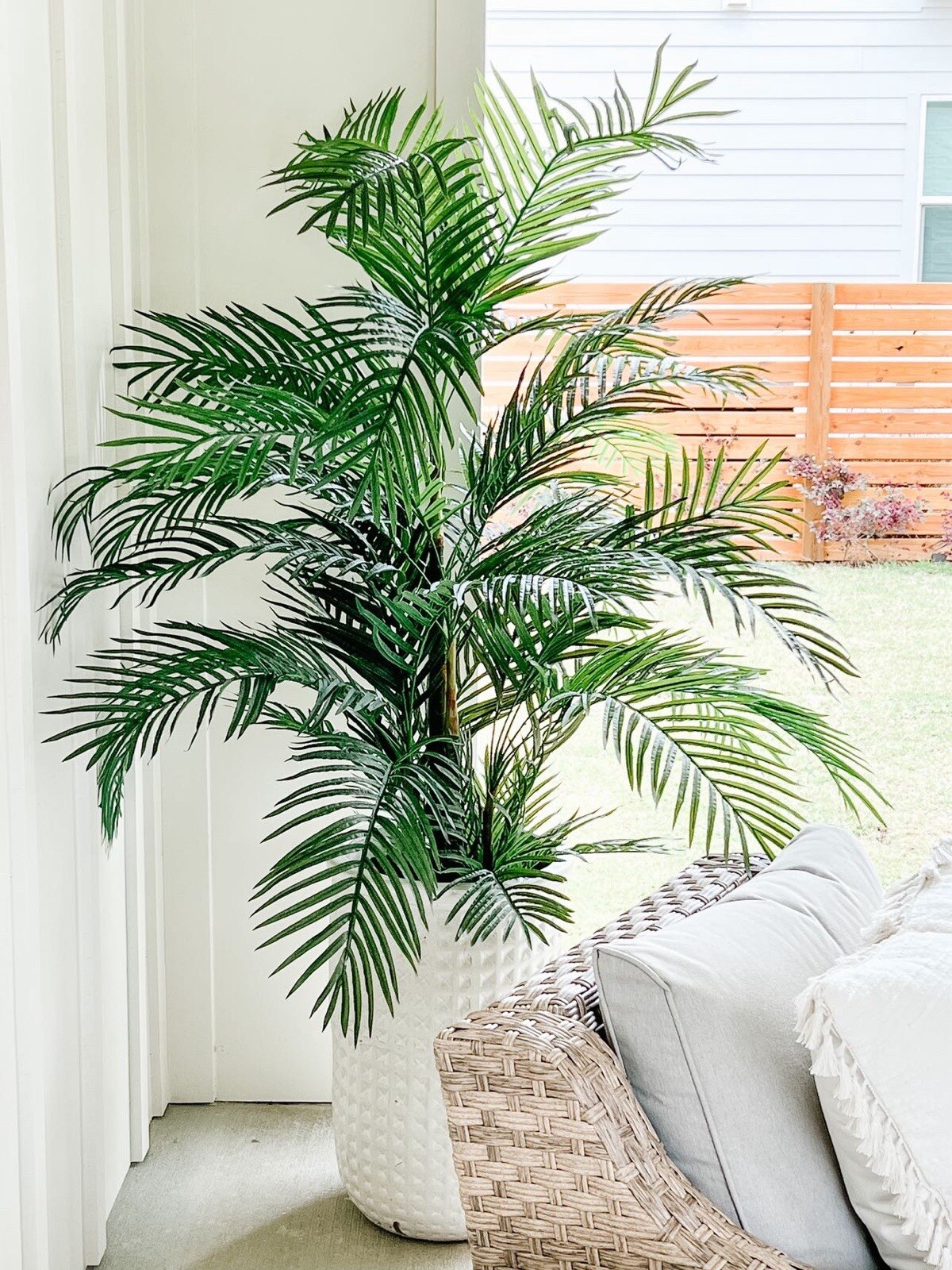 5’ Areca Artificial Palm Tree Home Decor UV (Indoor/Outdoor). Retail $219