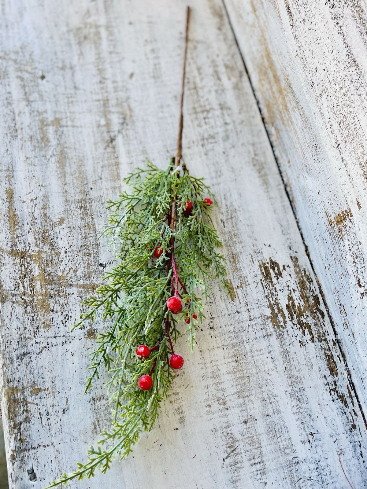 Snowy Cedar & Sugar Berry Spray