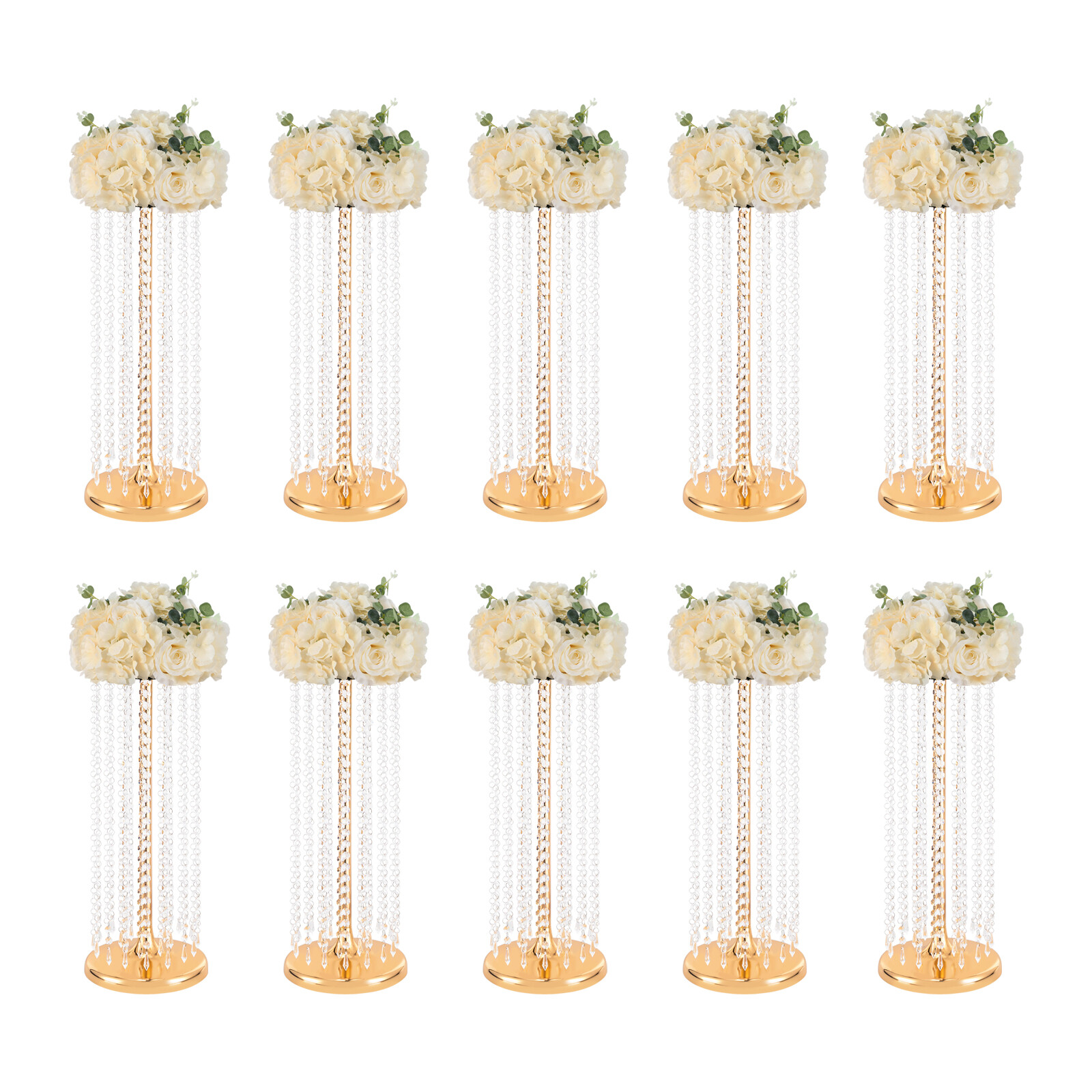 10Pcs Wedding Flower Balls Fit Centerpieces Artificial Flower Ball Arrangement
