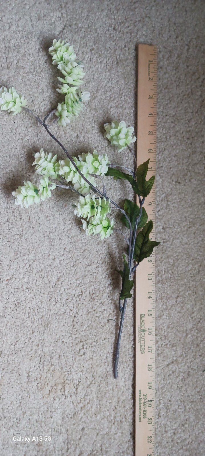 Artificial Hanging Hops Plant Cascading Flowers