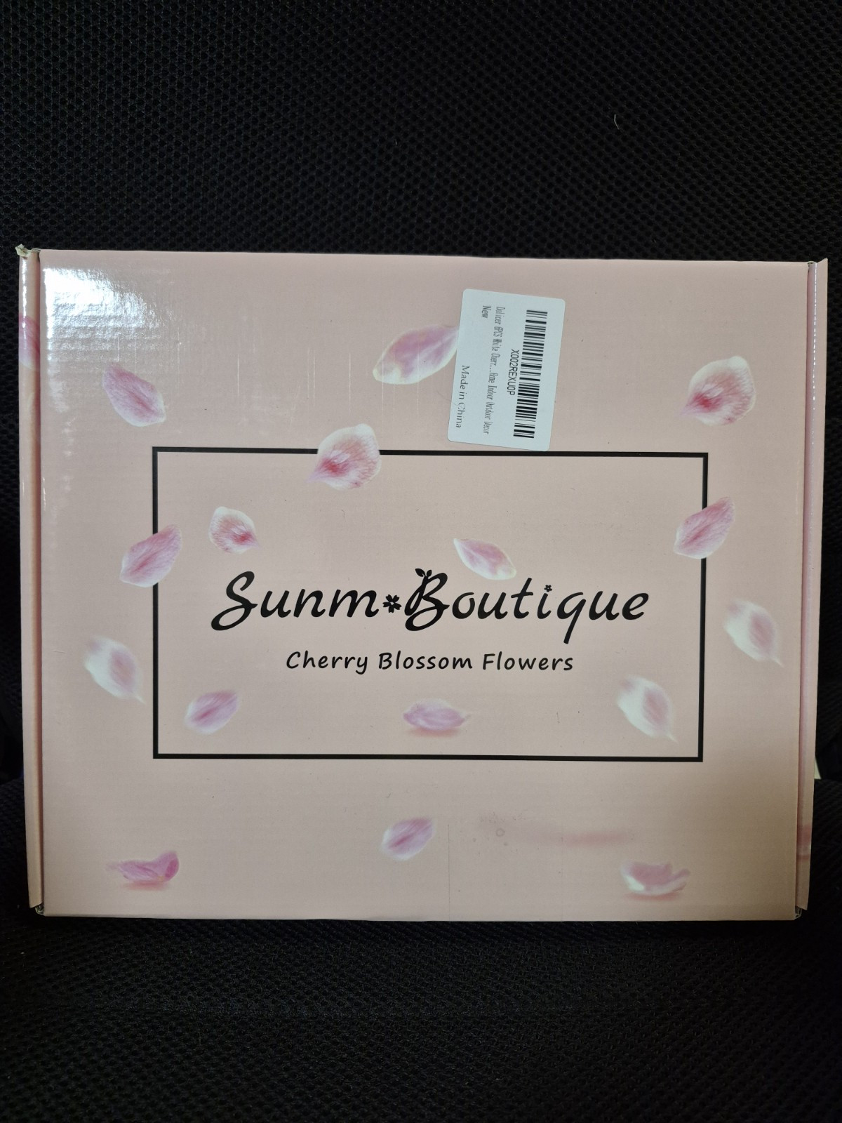 Sumn Boutique Cherry Blossom Flowers Dolcier 6pc WHITE Cherry Blossoms 20″
