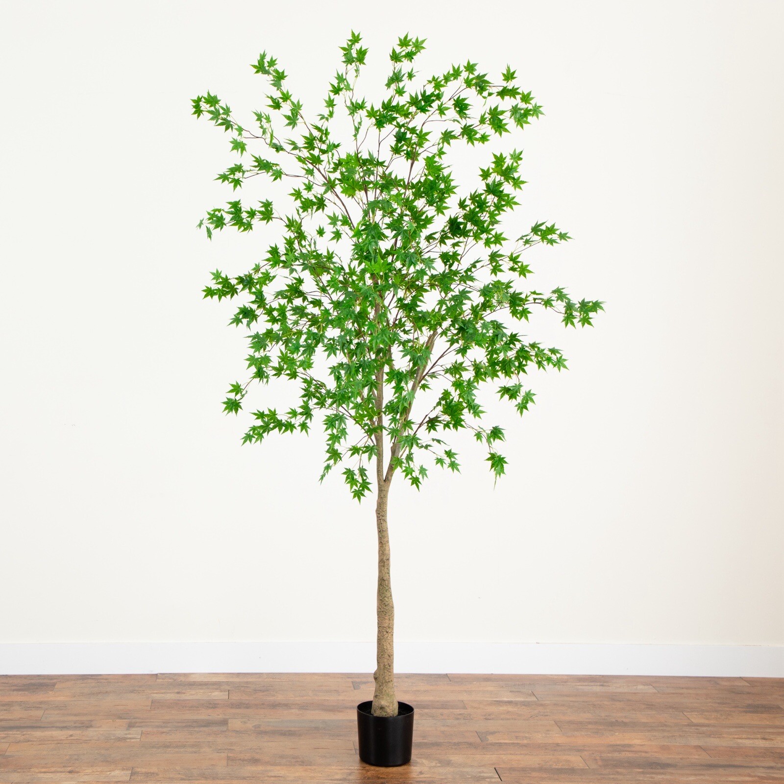 8’ Artificial Maple Tree with Real Touch Leaves Home Decor. Retail $324