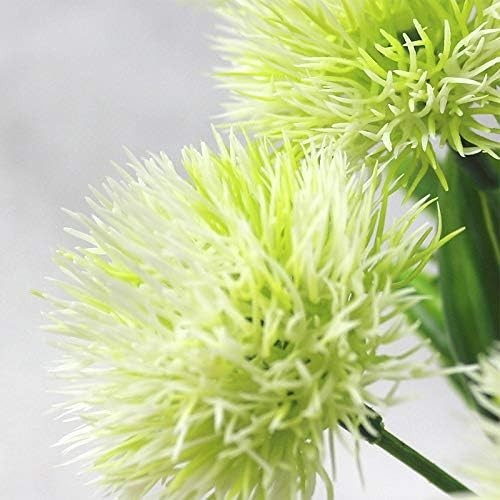 Low Maintenance 10 Pcs Yellow Dandelion Artificial Flowers for -Round Beauty