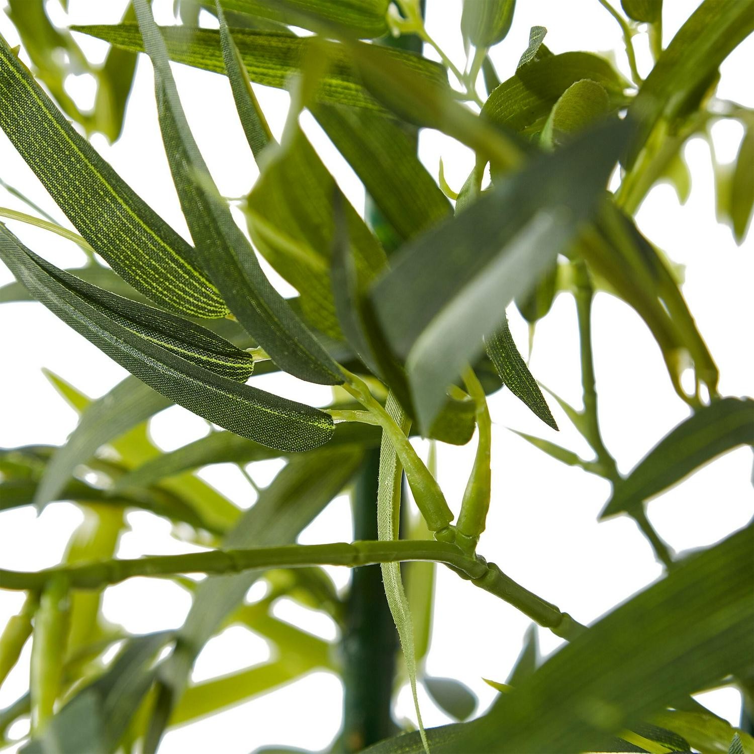 Pure Garden Artificial Potted Bamboo Silk Tree