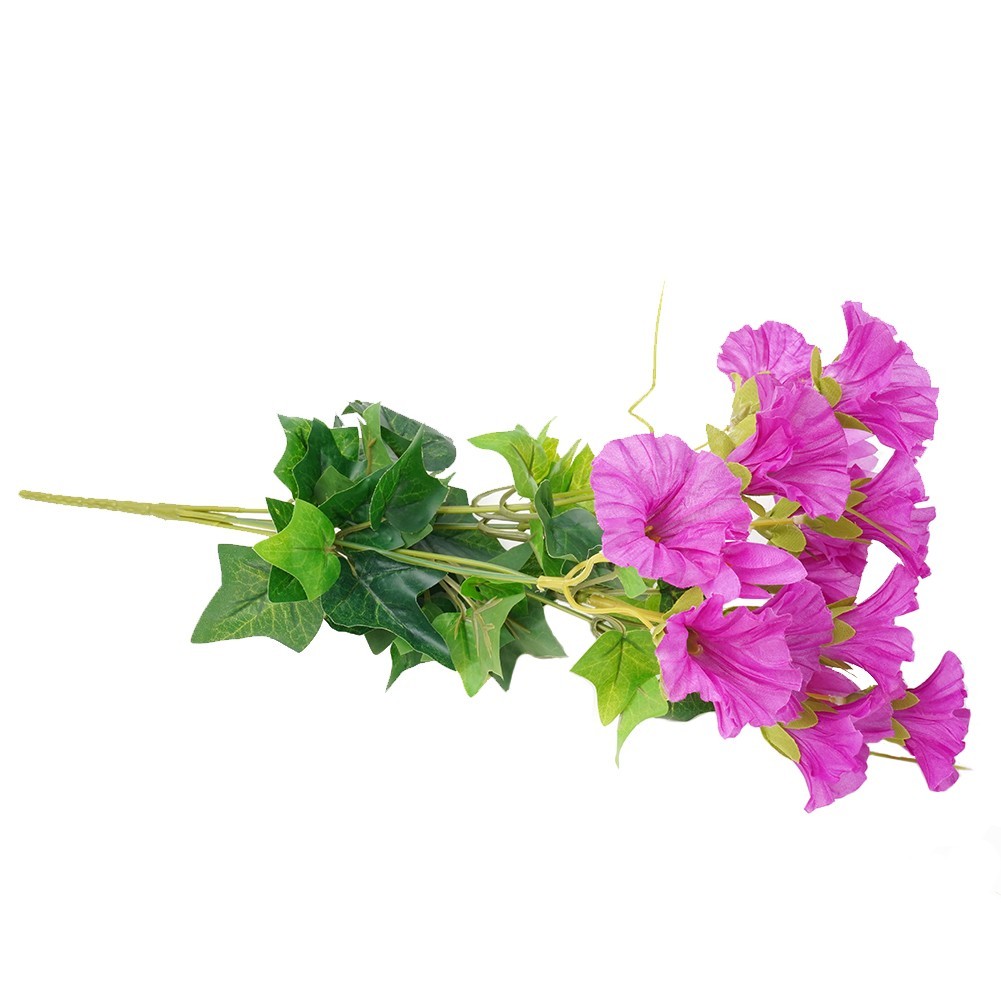 New Fashion Vine Artificial Morning Glory Petunia Shop Wedding 35cm Decor